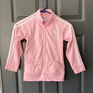 Adidas Light Pink Zip-Up Jacket